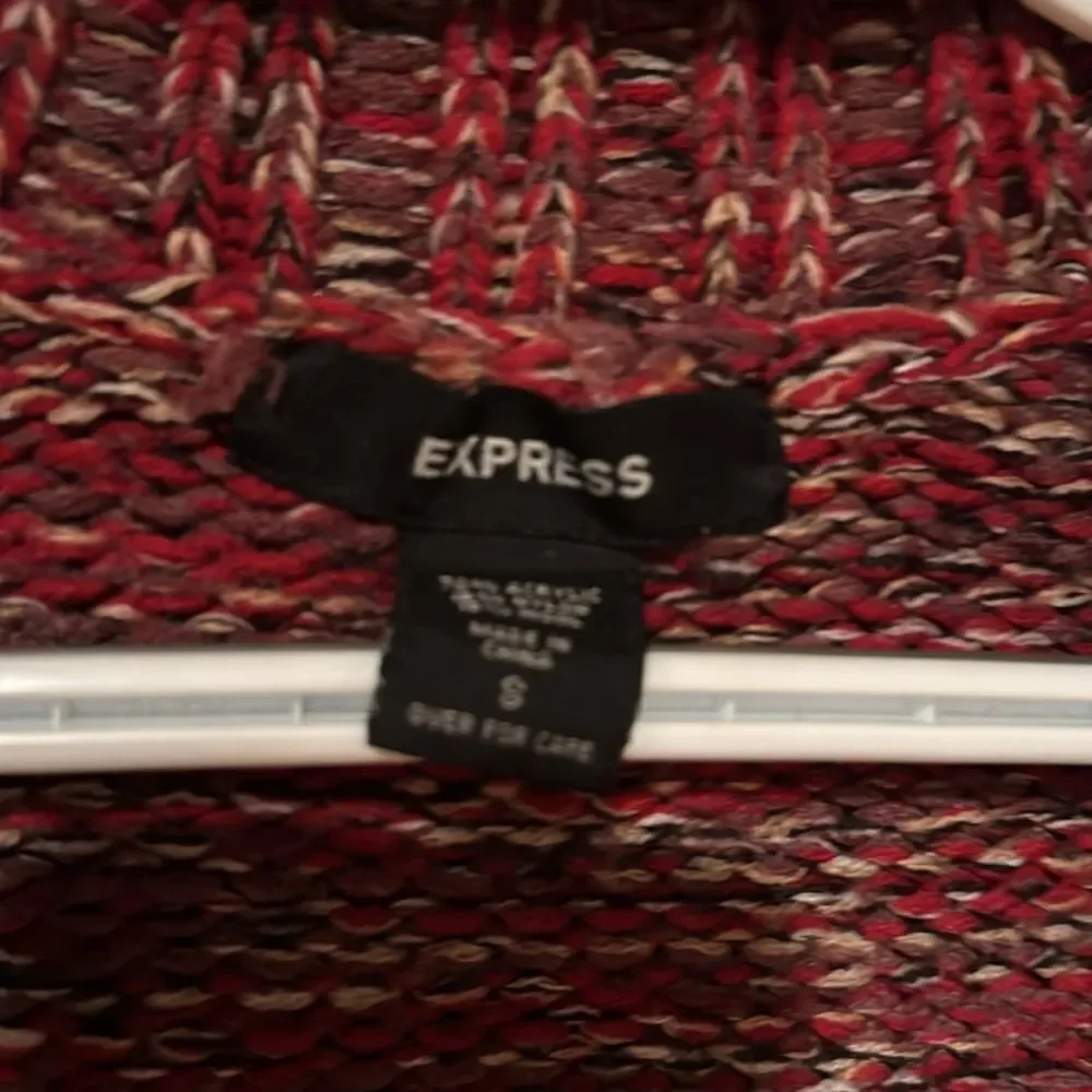 Express Sweater Size Small Belted Cuffed Sleeve